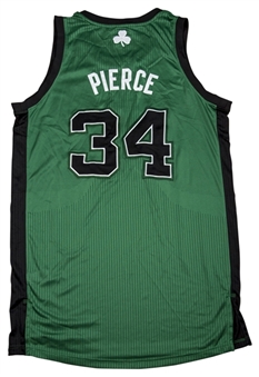 2012-13 Paul Pierce Game Used Boston Celtics Alternate Road Jersey